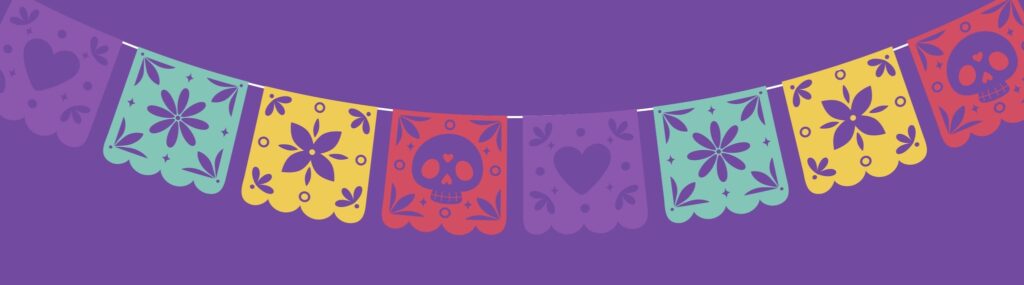 colorful flags representing diversity and faith